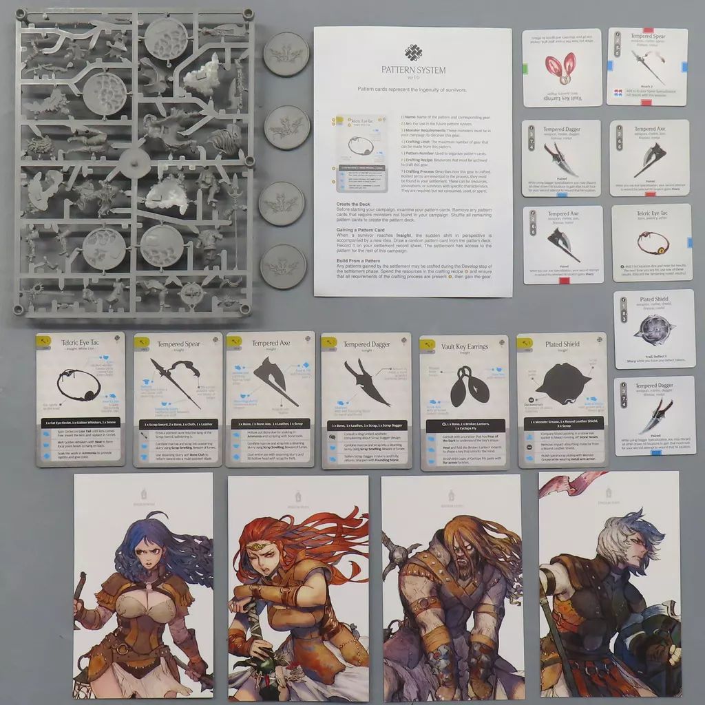 ボードゲーム キングダムデス モンスター 10周年記念サバイバーズ 英語版 Kingdom Death Monster - 10th Anniversary Survivors