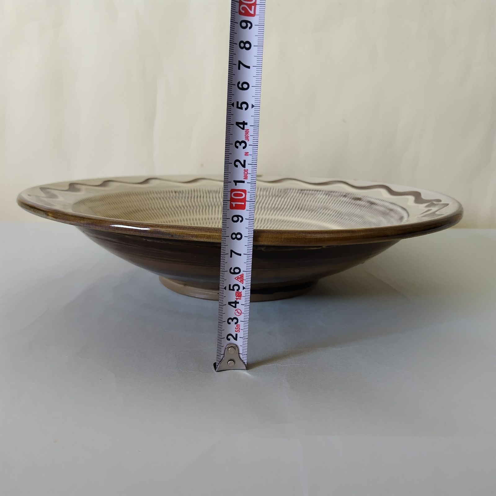 小鹿田焼 大皿 特大 民芸 小鹿田焼き