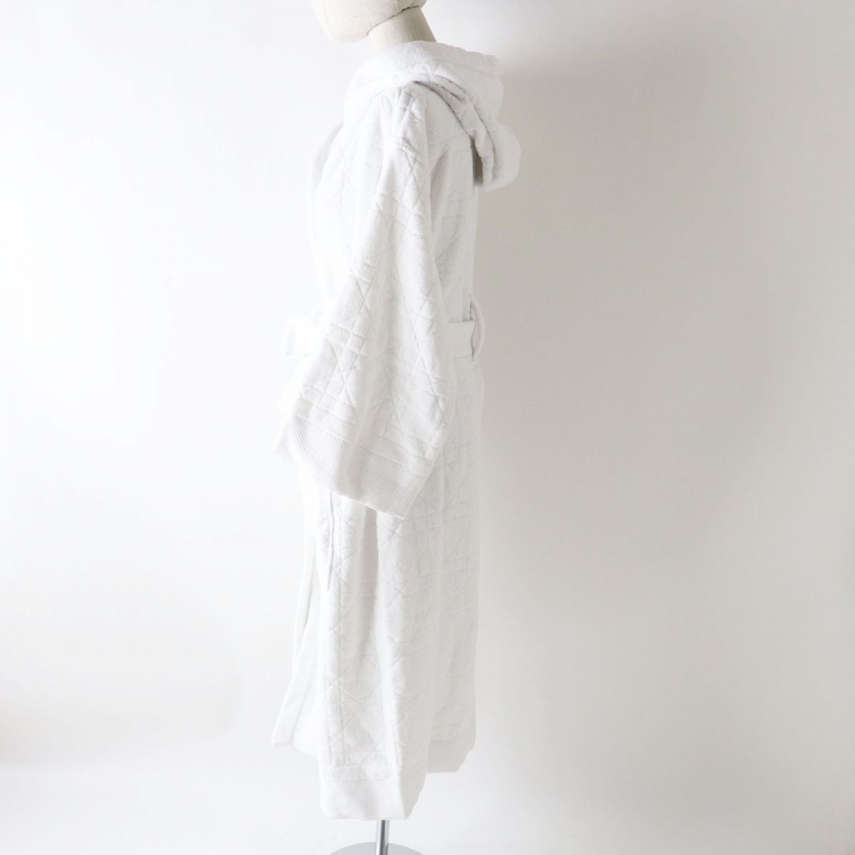 定価154000円 クリスチャンディオール カナージュ 30 モンテーニュ バスローブ レディース ホワイト U き