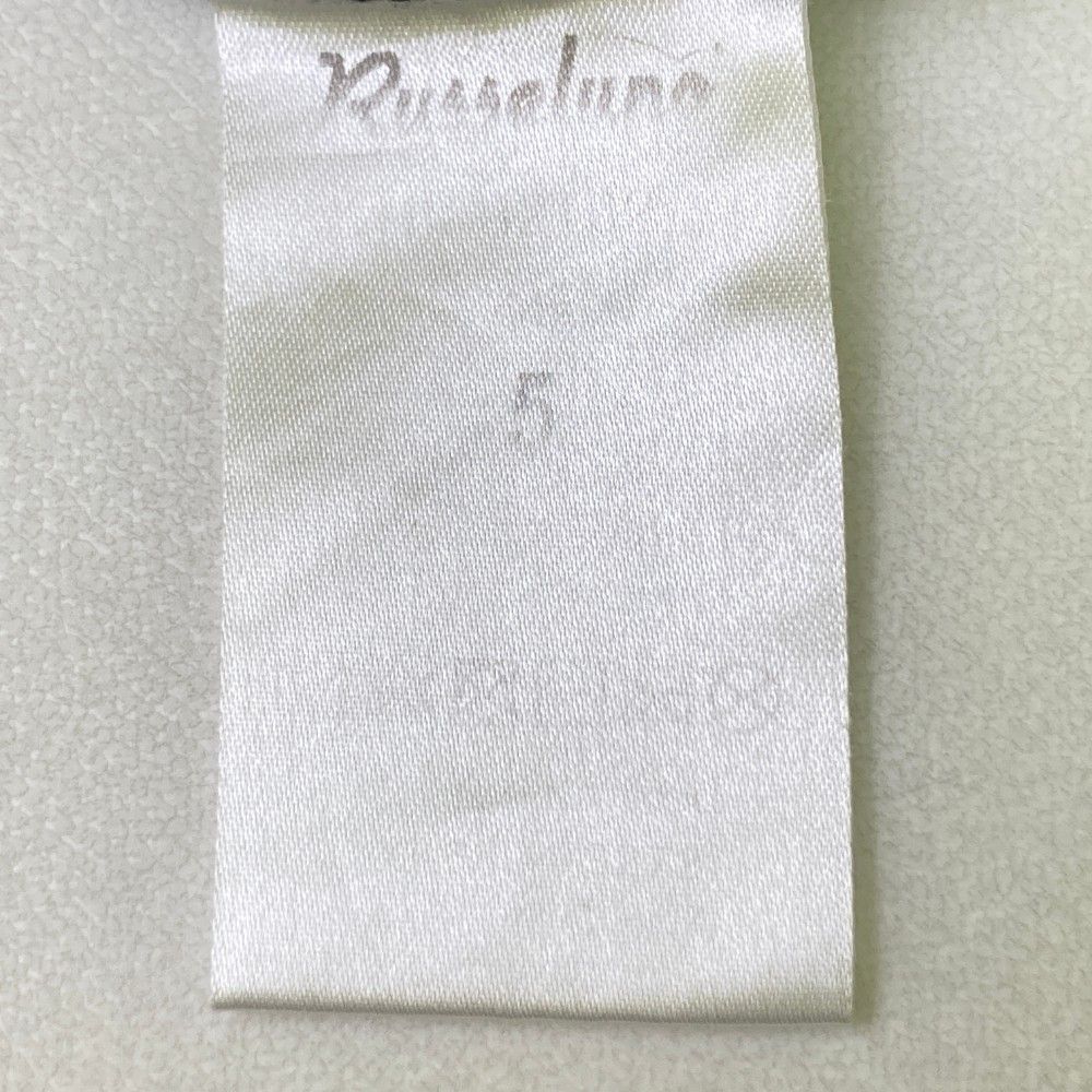 サイズ：5 RUSSELUNO ラッセルノ ハーフジップ半袖ポロシャツ