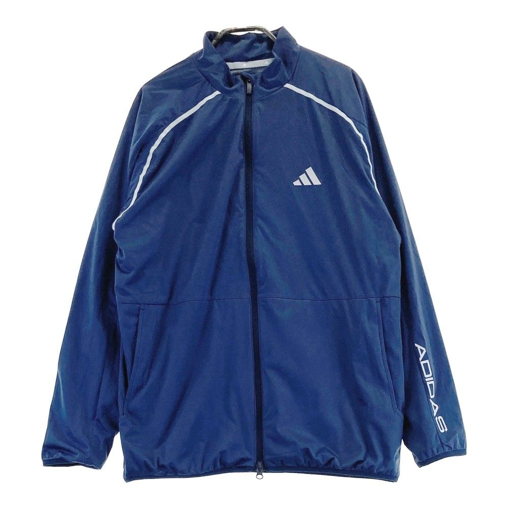 アディダス ゴルフウィンドブレーカー ジッパー付き アディダス] ゴルフジャケット  スリーストライプス