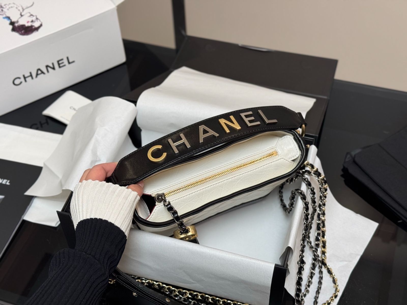 今日特価】Elegant CHANEL エレガントシャネル トラベルバッグ