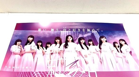 乃木坂46 櫻坂46 日向坂46 新参者 B2ポスター 【F4788-007】143 乃木坂46 櫻坂46 日向坂46 新参者 B2ポスター 【F4788-007】143