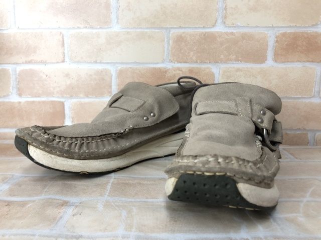 中古】 visvim ビズビム リングモカシン LT.SAND ベージュ系