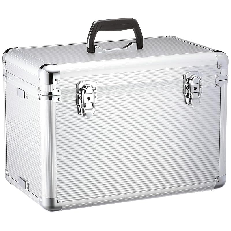 JEJアステージ アルミキャリーボックス キャリーボックス ツールボックス 工具入れ 工具 収納 軽量 ALC-BOX 幅43.5×奥行29.5×高さ34cm 0