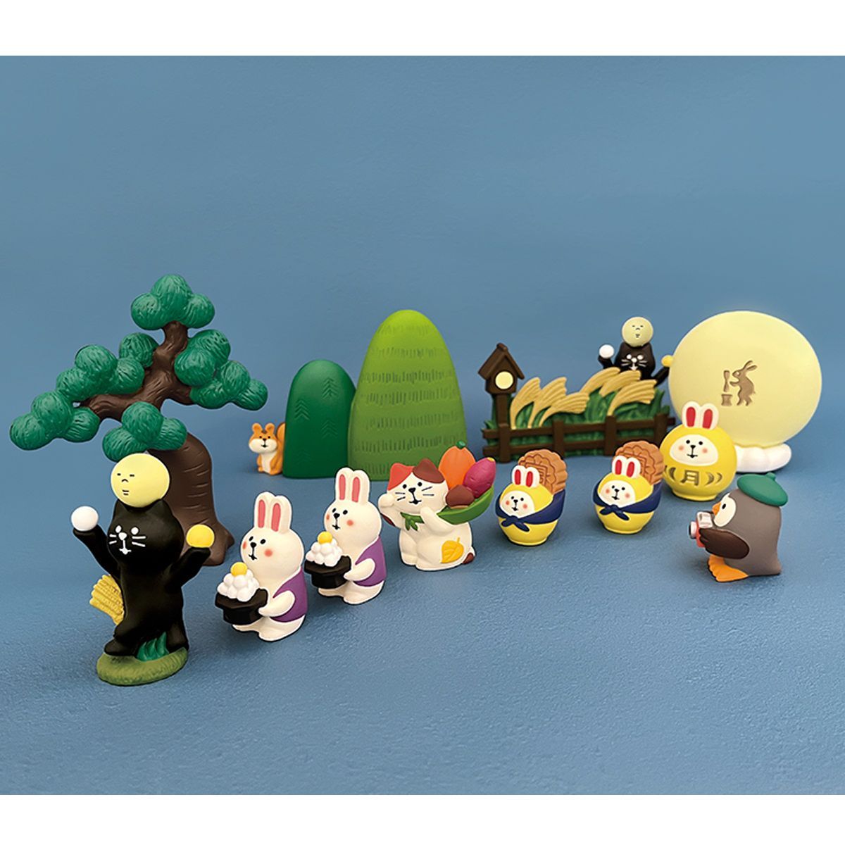 おおきな満月(リバーシブル) コンコンブル うさぎ一家のお月見会 2024