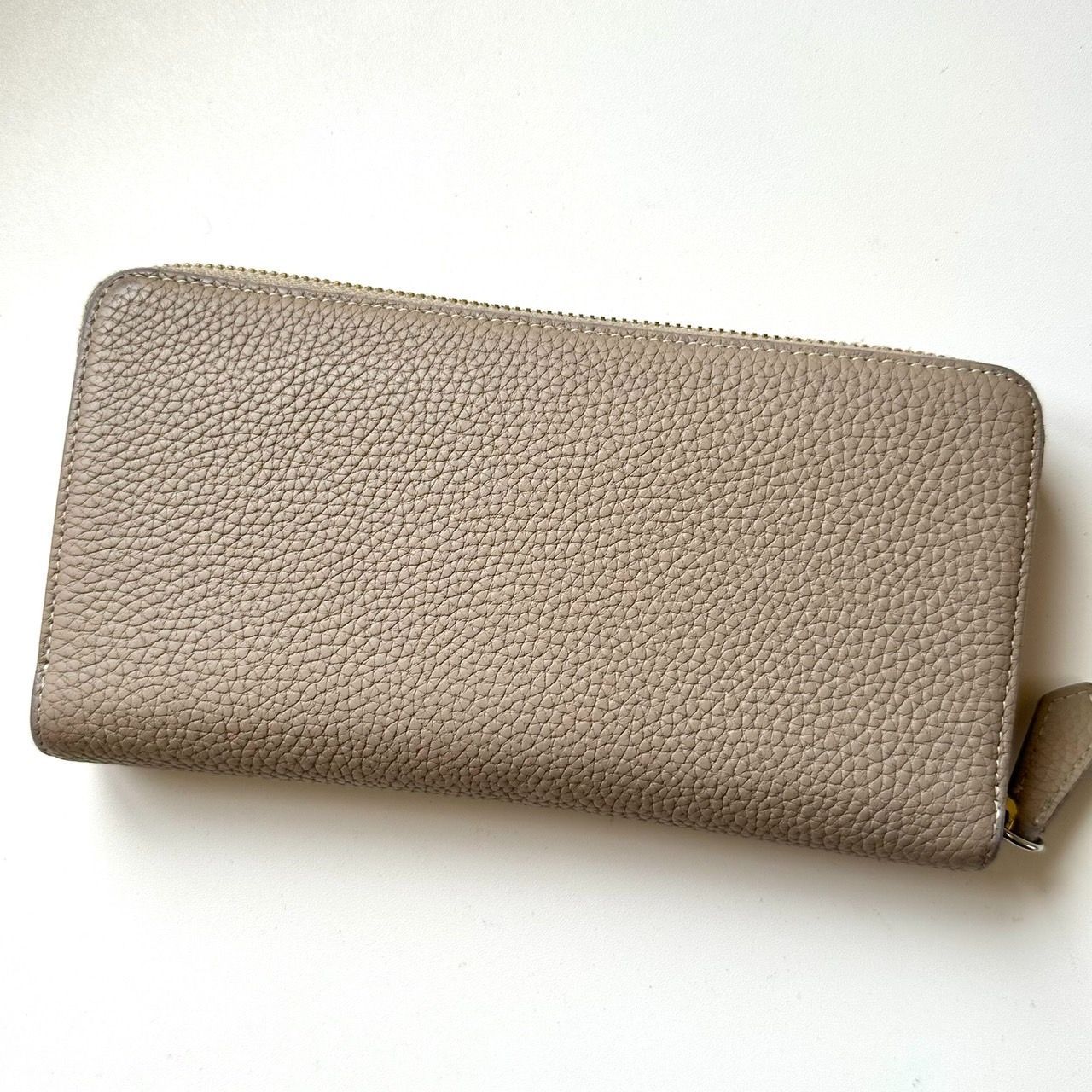 ボナベンチュラ BONAVENTURA 長財布 グレージュ×イエロー - メルカリ