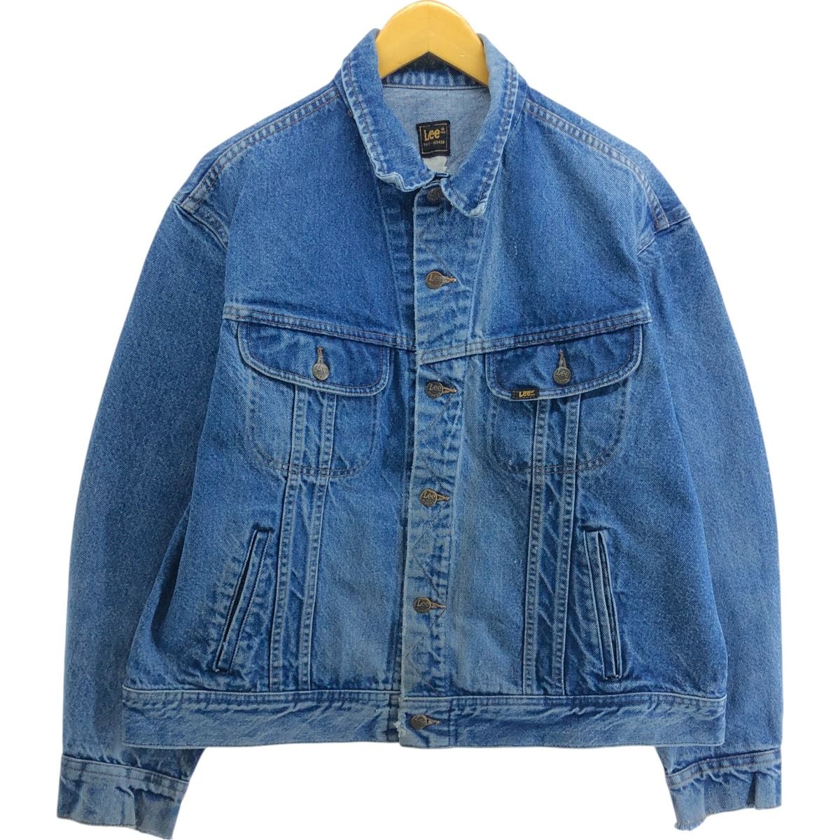 古着 80~90年代 リー Lee RIDERS ライダース デニムジャケット Gジャン メンズXL相当 ヴィンテージ/eaa515863