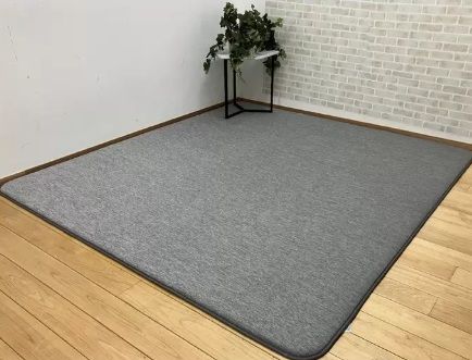 Gray】昭和西川 極厚冷感ラグ グレー Cool 梅雨 夏 ひんやり冷たい