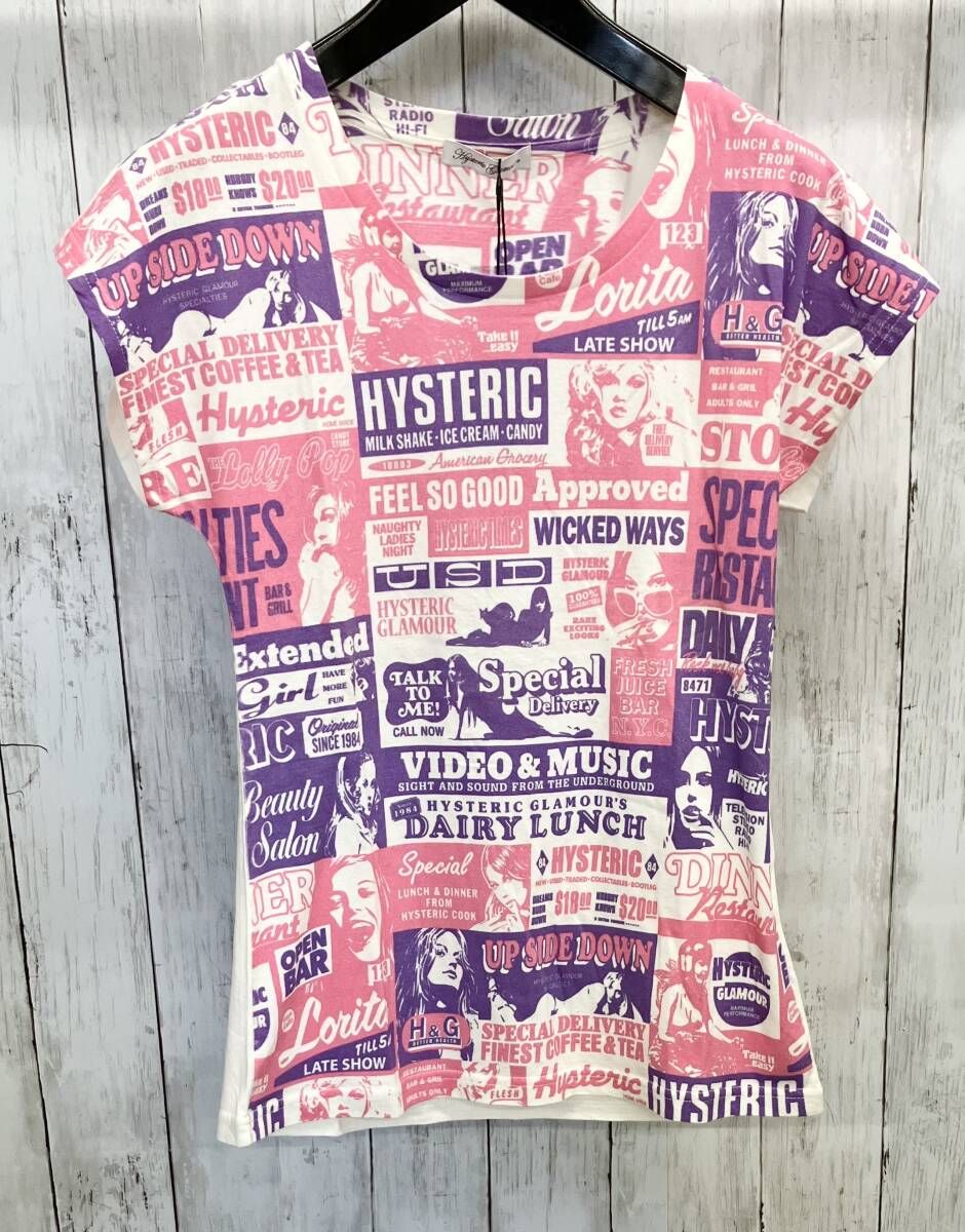 初期　ヒステリックグラマー 総柄　tシャツ 楽天市場】HYSTERIC GLAMOUR（ヒステリック・グラマー）「総柄Tシャツ