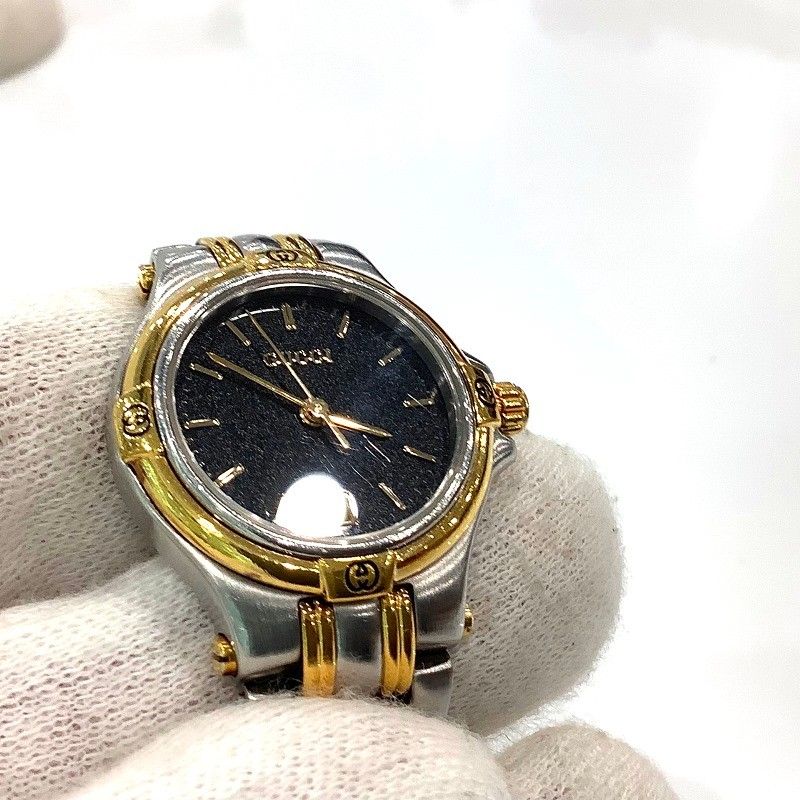 ANAC クォーツ ブラックダイヤル 時計 ANAC クォーツ ブラックダイヤル 時計