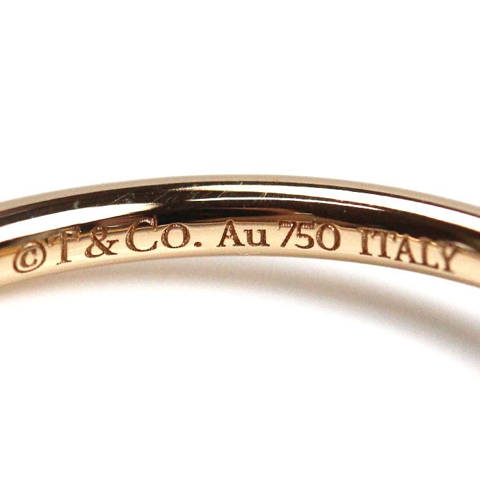 TIFFANY-Co. ティファニー K18PG ピンクゴールド Tワイヤー リング 指輪 60147380 16号 3.0g レディース NICORILABO_COM
