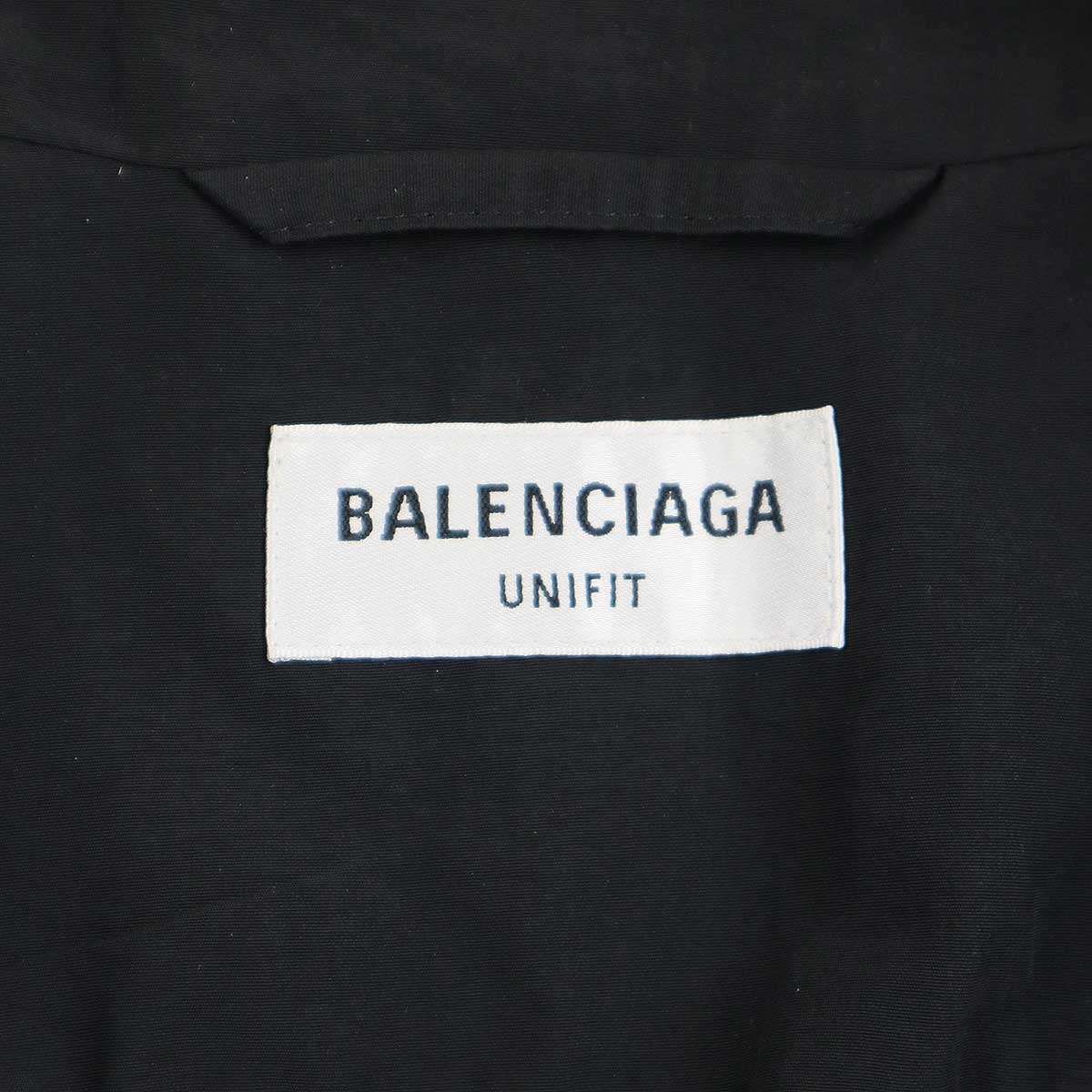 BALENCIAGA バレンシアガ Sporty B Tracksuit Jacket トラックジャケット 698875 TKO48  ブラック×ブルー×ホワイト XS