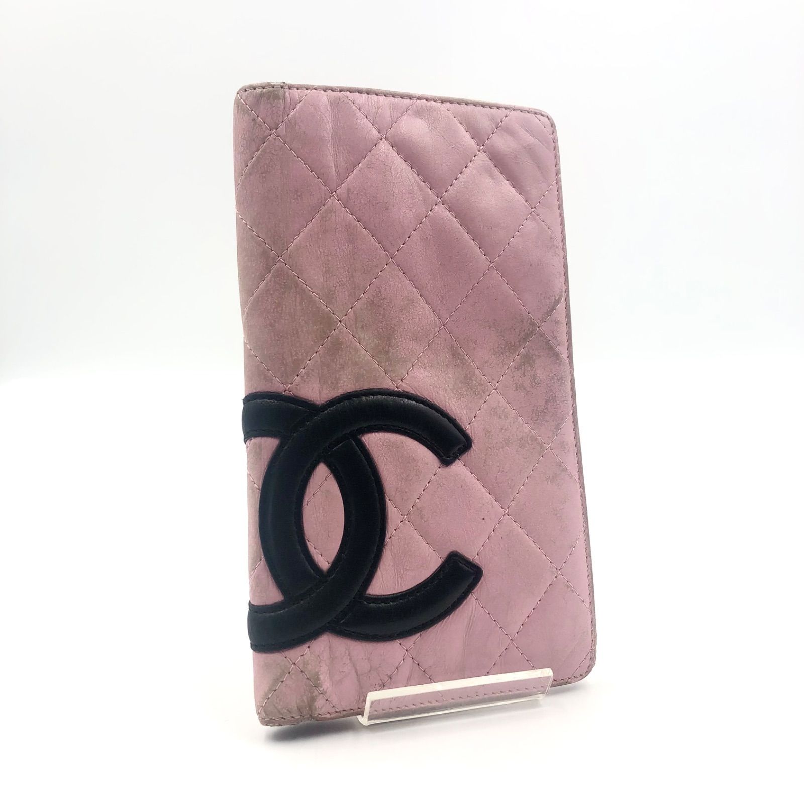 シャネル　長財布　カンボンライン　マトラッセ　キルティング　ココマーク　デカロゴ 楽天市場】シャネル CHANELカンボンライン小銭に入れ付き二つ折