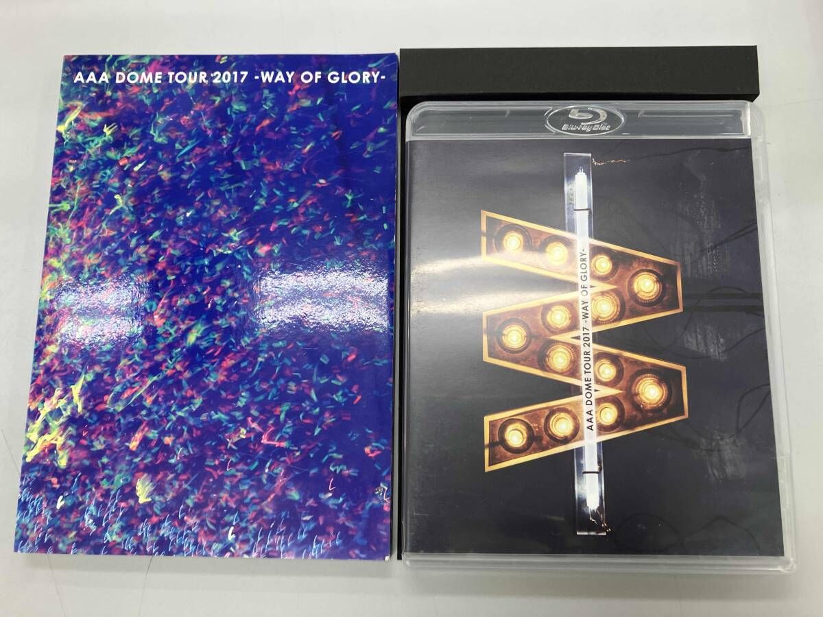 AAA DOME TOUR 2017 -WAY OF GLORY-(初回生産限定版)(Blu-ray