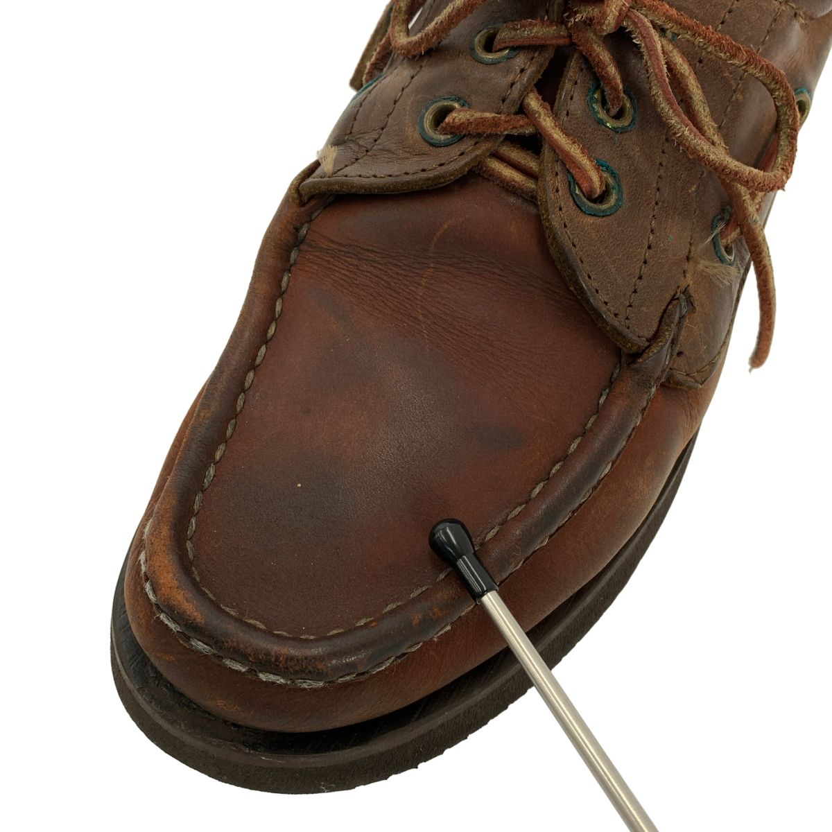 Russell Moccasin ブラウンデッキシューズ 8 1/2 Russell Moccasin ブラウンデッキシューズ 8 1/2