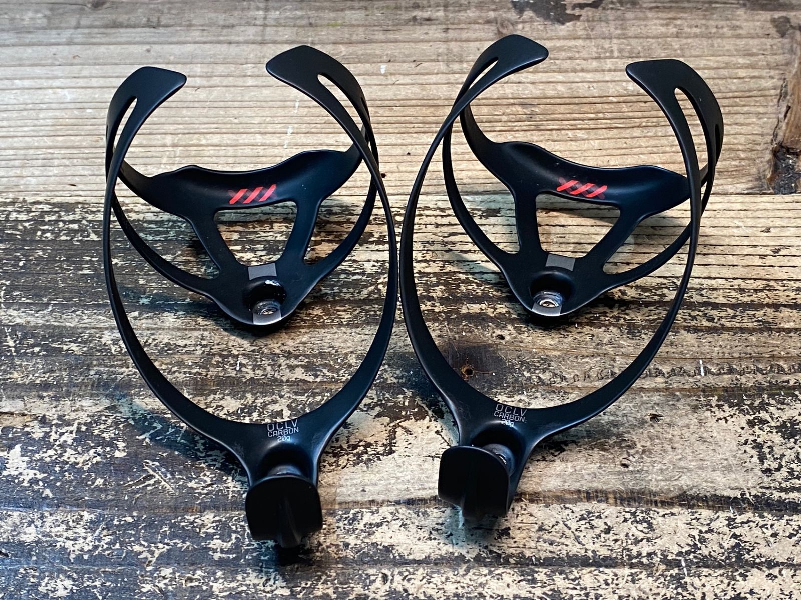 JI559 ボントレガー BONTRAGER XXX カーボン ボトルケージ 黒赤 2個