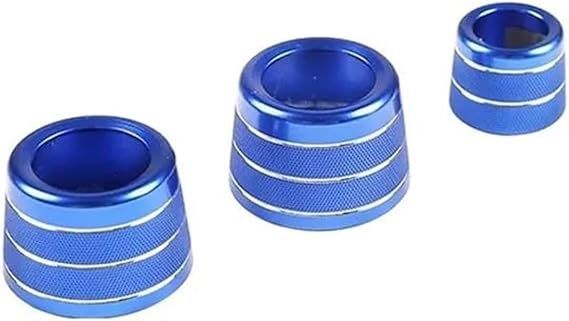 【在庫処分】トスイッチボタン修理ステッカ Compatible With 5 6 7 Series F10 F18 G30 G38 車の中央制御ボリューム空調ノブオーディオコントロールボタンノブリングカバートリム(color1，2009-2014 7