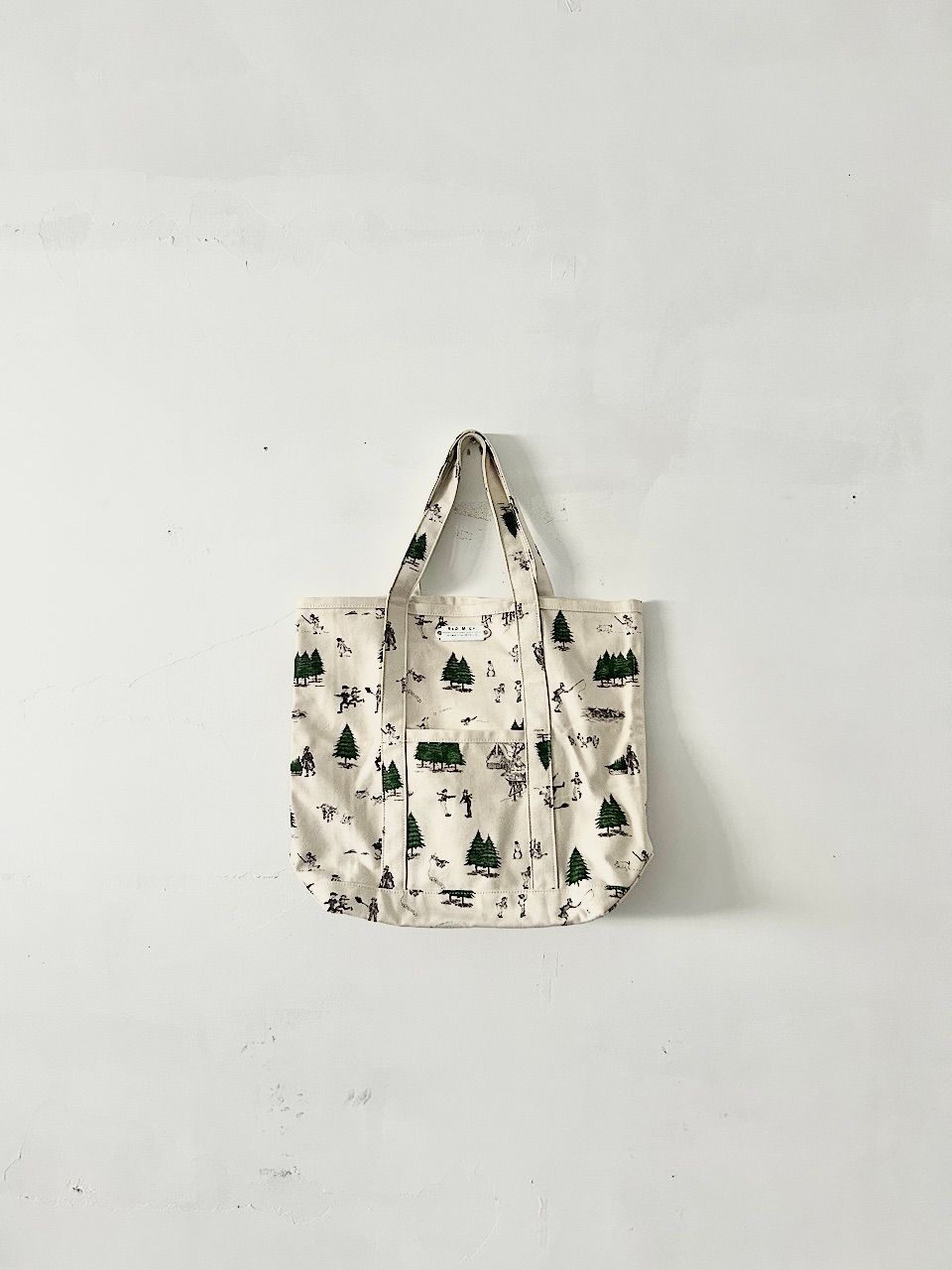 【美品】オールドマンズテーラー　WEEKEND HILL キャンバストートバッグ 美品】オールドマンズテーラー WEEKEND HILL キャンバストート
