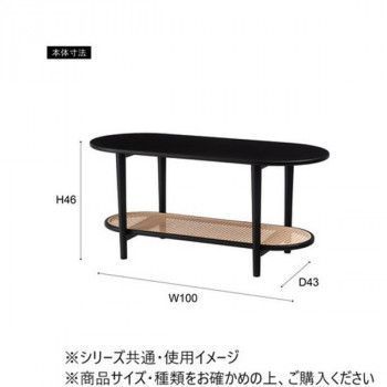 リビングテーブル ブラック