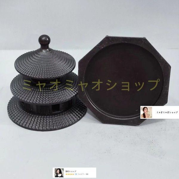 【品質保証】 天壇香炉 銅製 装飾品 工芸品 美術品 置物