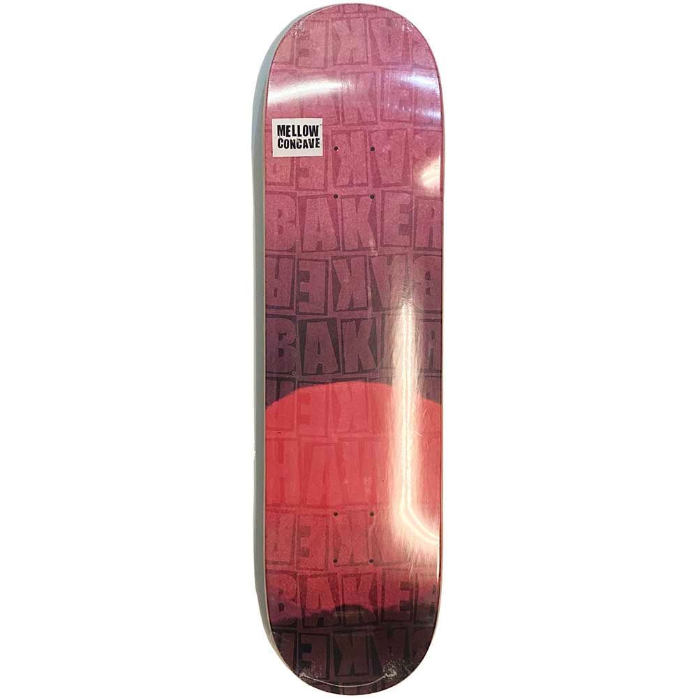 8.125インチ BAKER ベーカー HAWK PILE RED DECK デッキ 板 【スケートボード/スケボー/SKATEBOARD】
