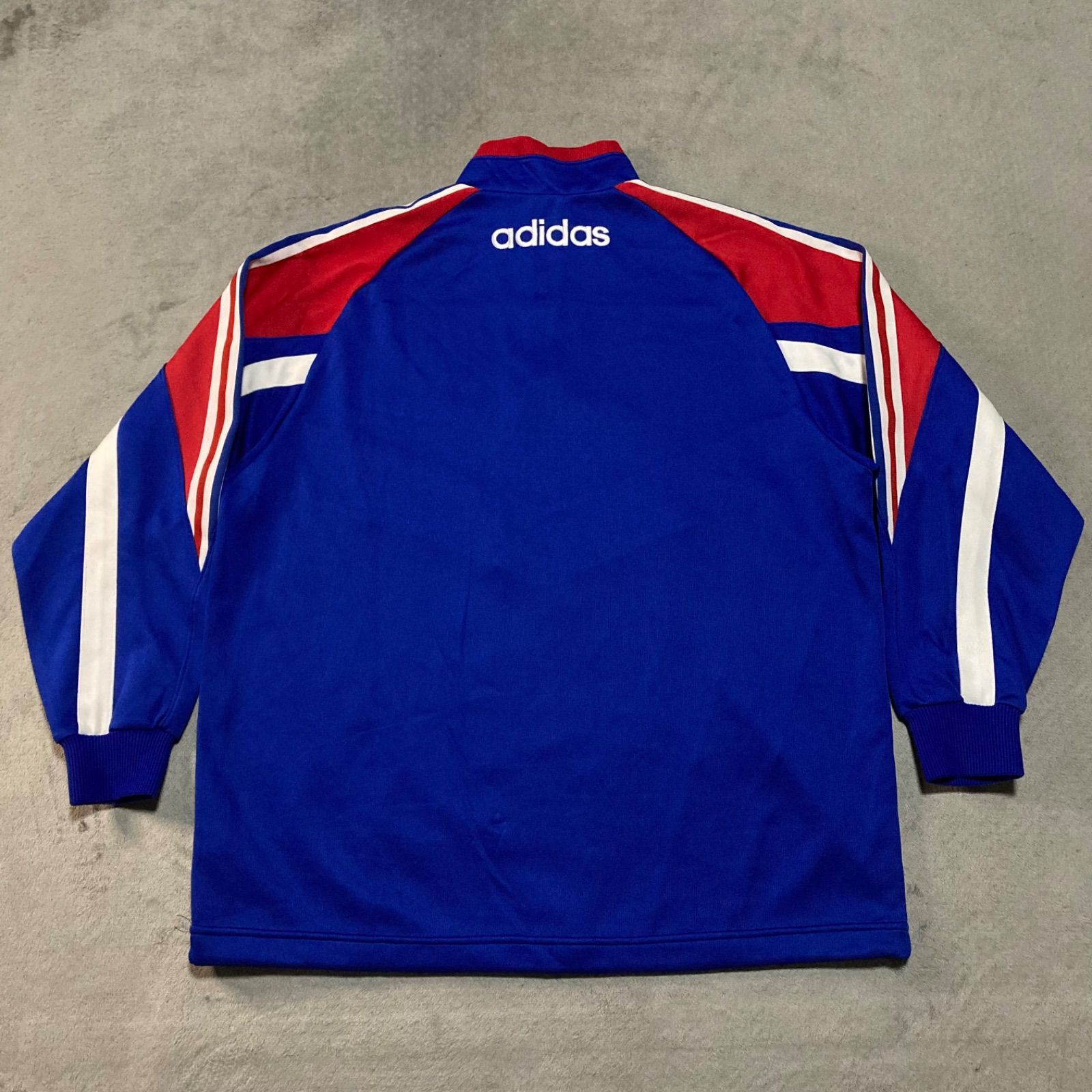 90s デサント製adidas トラックジャケット ショート丈