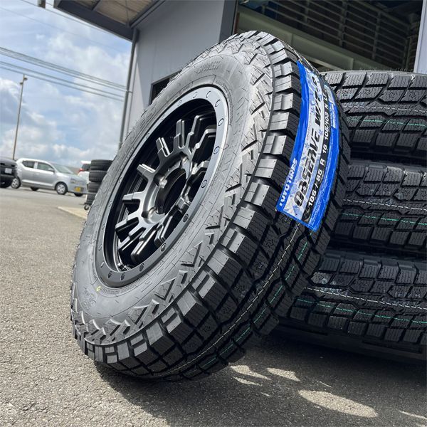 国産スタッドレス JB64 JB23 JA11 JA22 ジムニー 185/85R16 新品