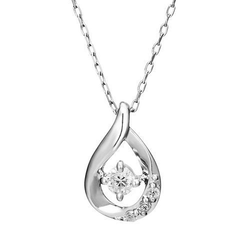 在庫セール canal4℃ カナルヨンドシー K10ホワイトゴールド WG ネックレス 151446123211