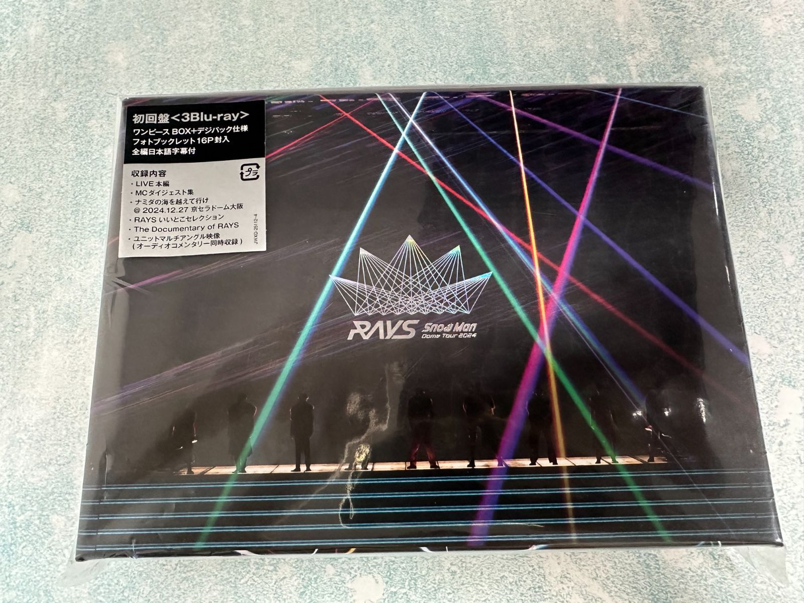 Blu-ray】Snow Man Dome Tour 2024 RAYS 3枚組 新品未使用 初回