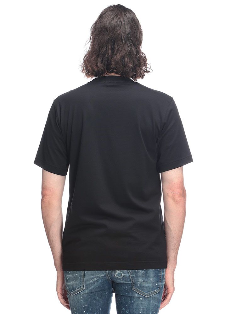 バーバリー ナイト スタンプ クルーネック Tシャツ BURBERRY (バーバリー) ナイトスタンプ コットン クルーネック