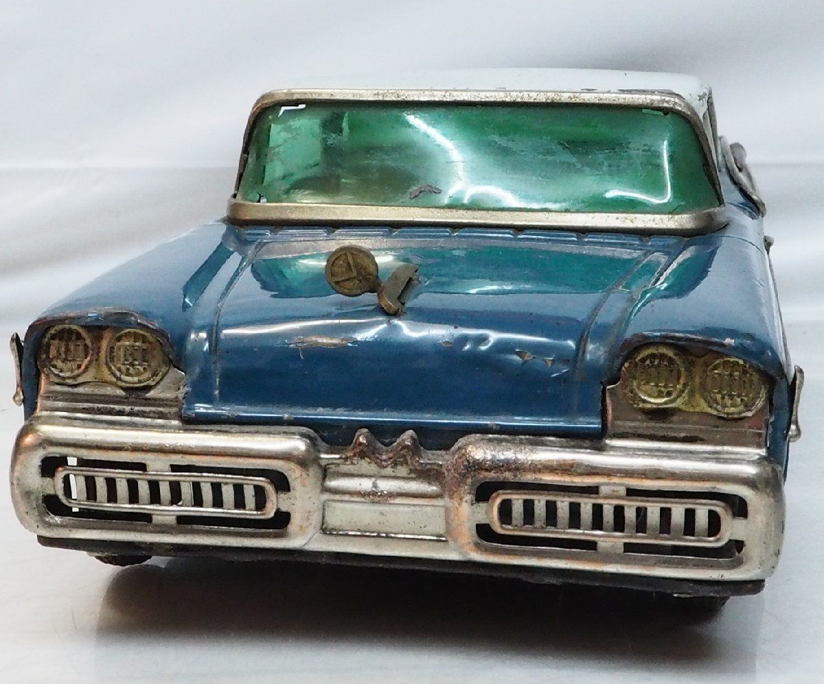 米澤玩具【58 MERCURY MONTCLAIR青マーキュリー モントクリア 大】ブリキ tin toy car自動車ミニカー Yonezawaヨネザワ米澤【本体のみ】0292 - メルカリ