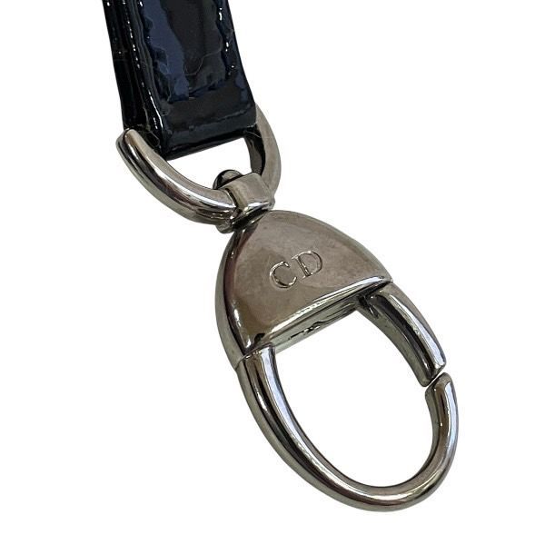 ディオール Dior ブラック エナメルレザー ブランド小物