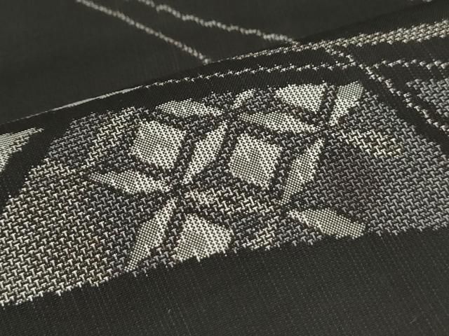 平和屋着物●本場大島紬　9マルキ　吉祥文　さが美扱い　正絹　逸品　CAAS0314th 平和屋着物○本場大島紬 9マルキ 吉祥文 さが美扱い 正絹 逸品