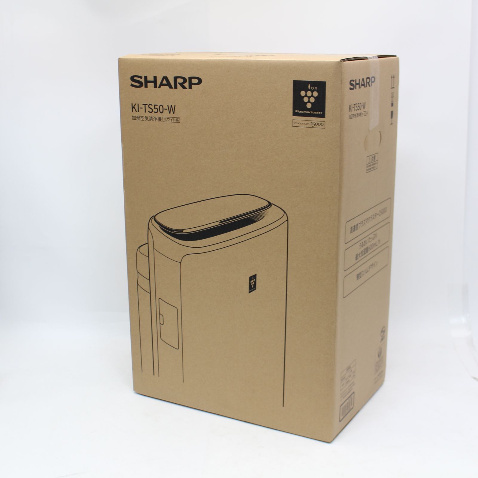 497)【新品/未開封】シャープ プラズマクラスター加湿空気清浄機 KI 