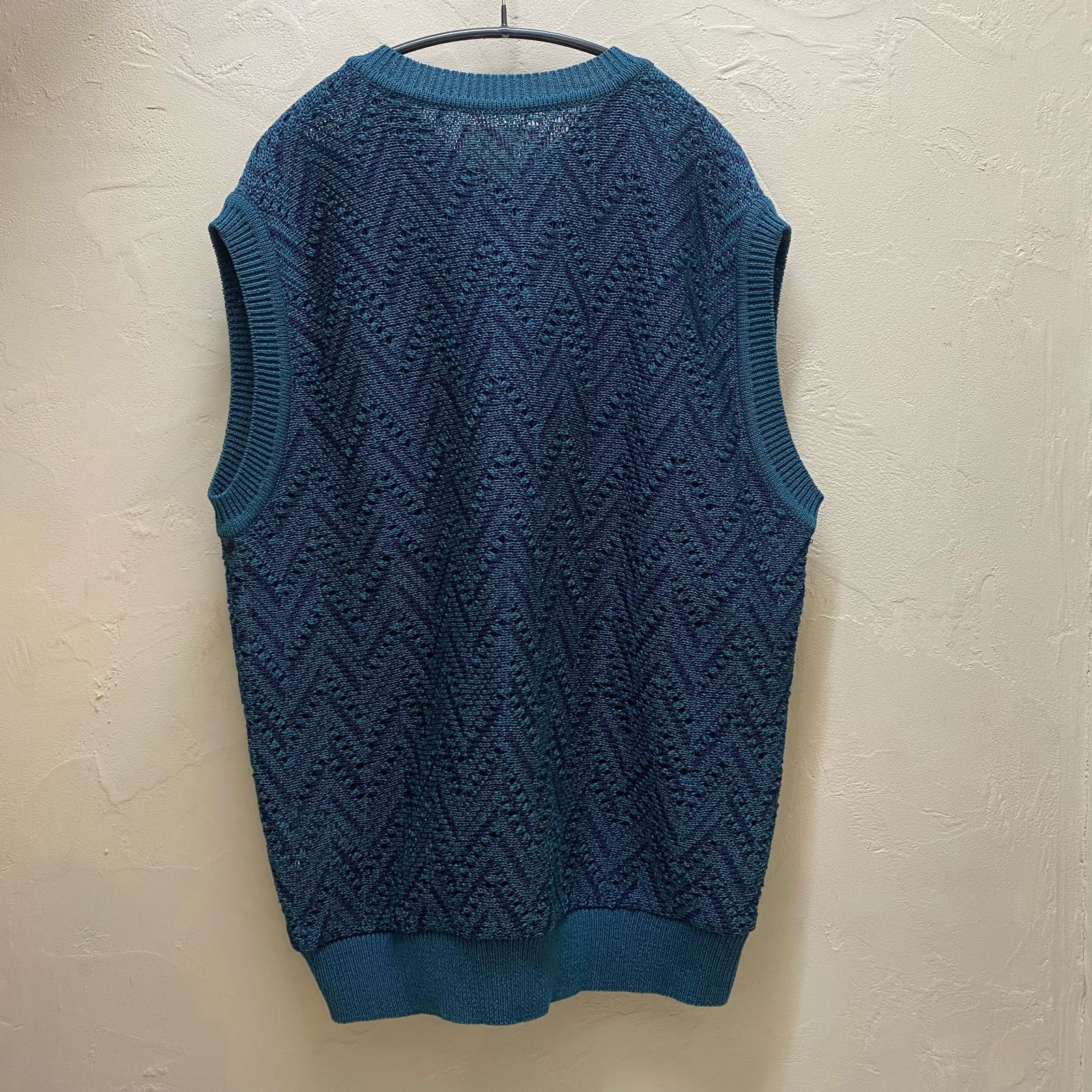 YOKE HERRINGBONE MESH V-NECK VEST - YOKE(ヨーク) ⁄ 23SS 
