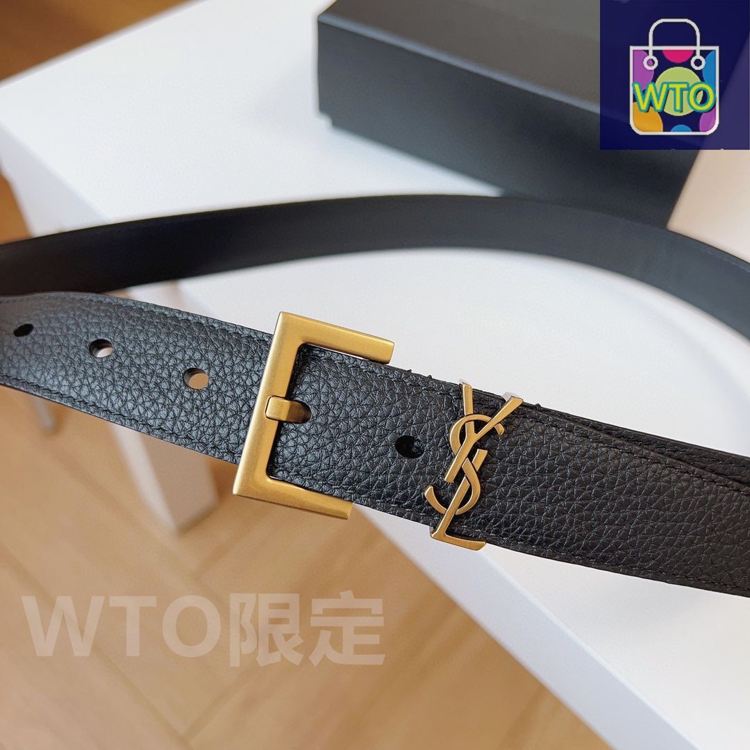 美品 YSL サンローラン 千鳥格子 ベルト ボタン ワンピース 美品 YSL サンローラン 千鳥格子 ベルト ボタン ワンピース