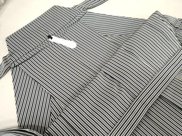 平和屋着物○男性 馬乗り袴 縞 洗える着物 AAAW9420br