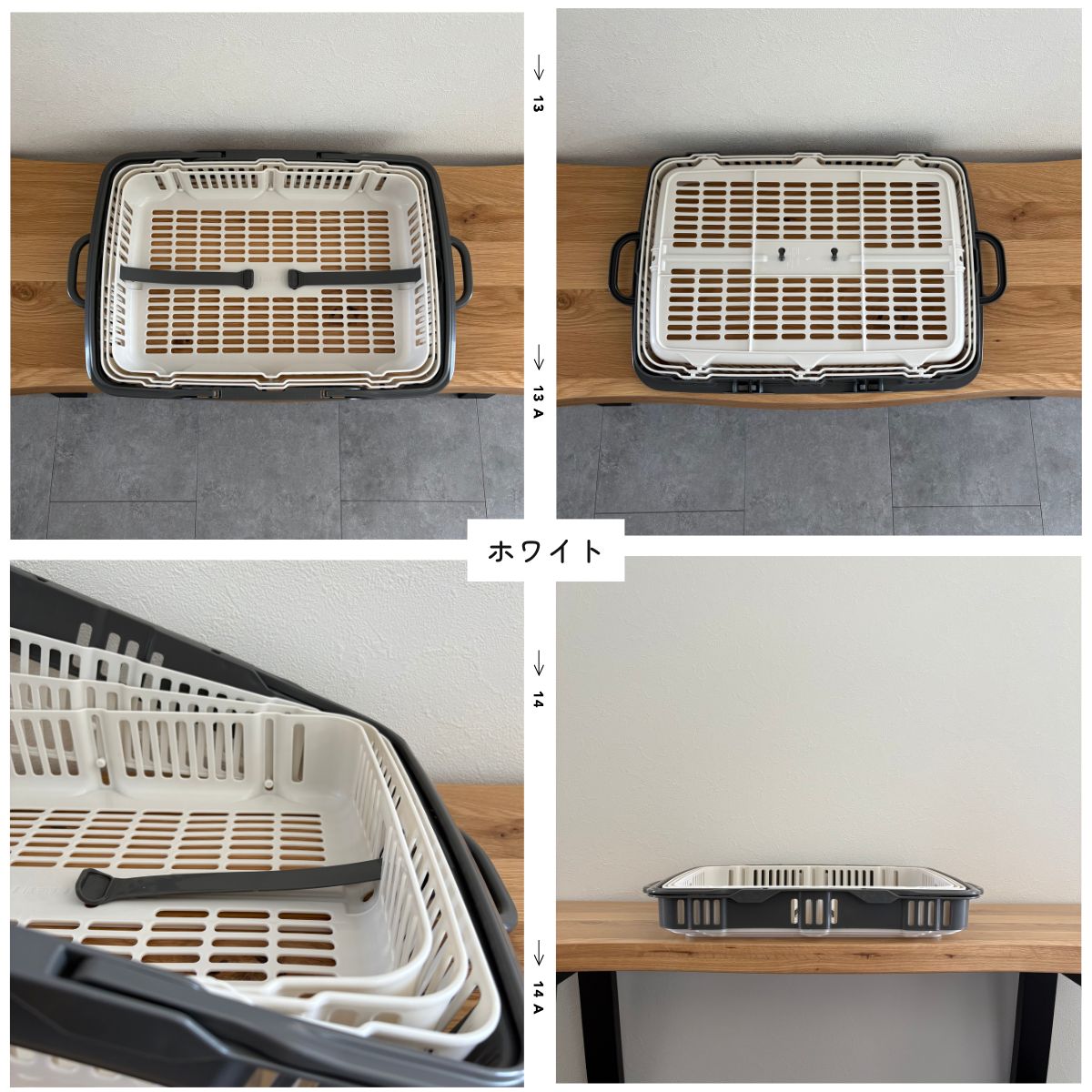 折りたたみ買い物かご