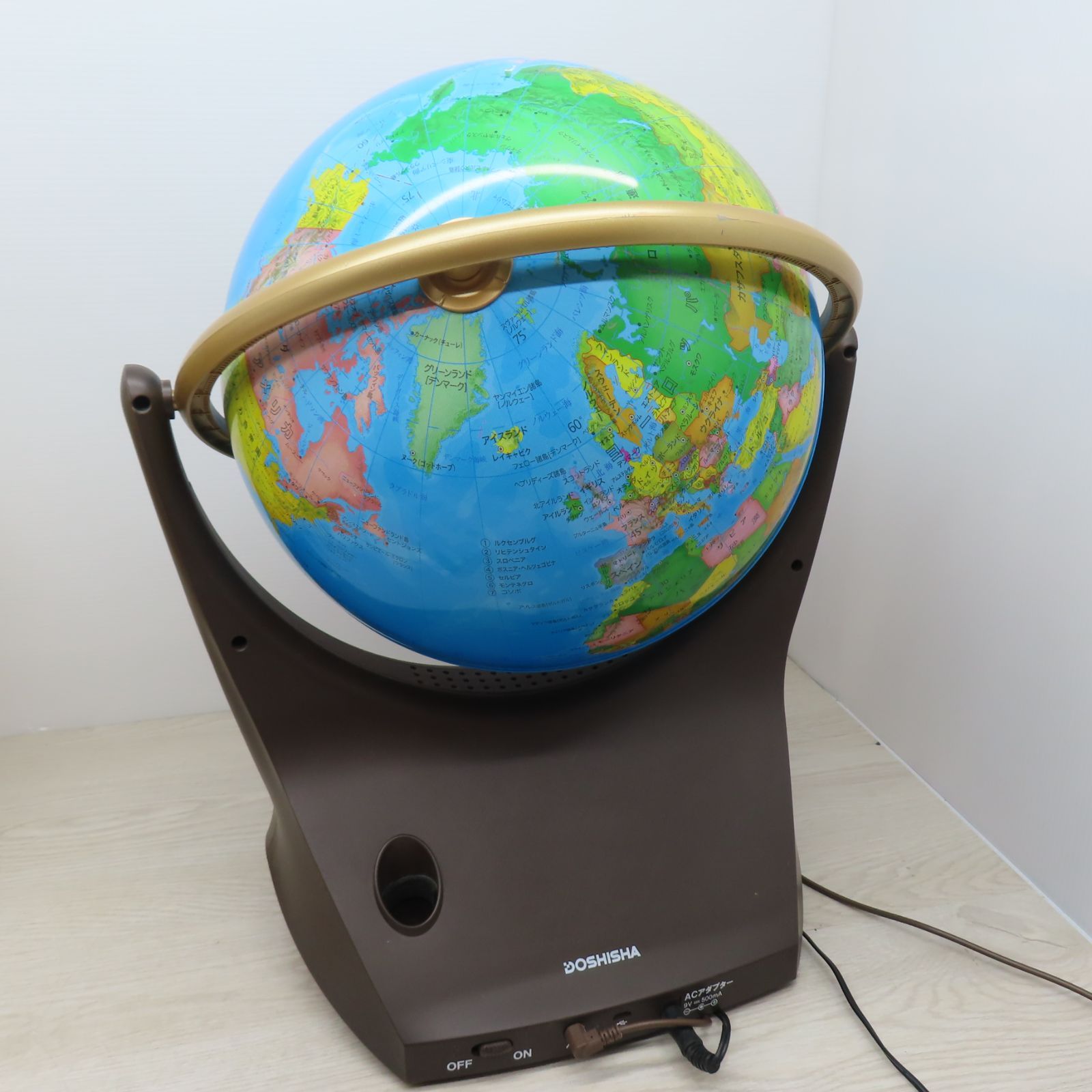 動作 済み しゃべる地球儀 ドウシシャ ネオビジョン C1-5 T SKLAD-KIRPICHA_RU