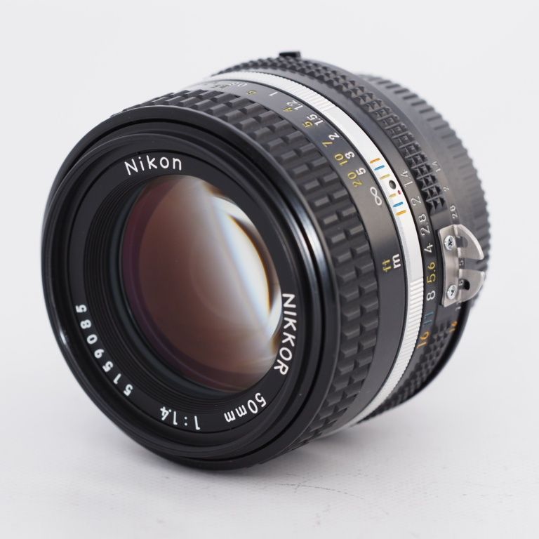 安い Nikon ニコン MF 交換レンズ 50mm F1.4S Ai-s Fマウント NIKKOR