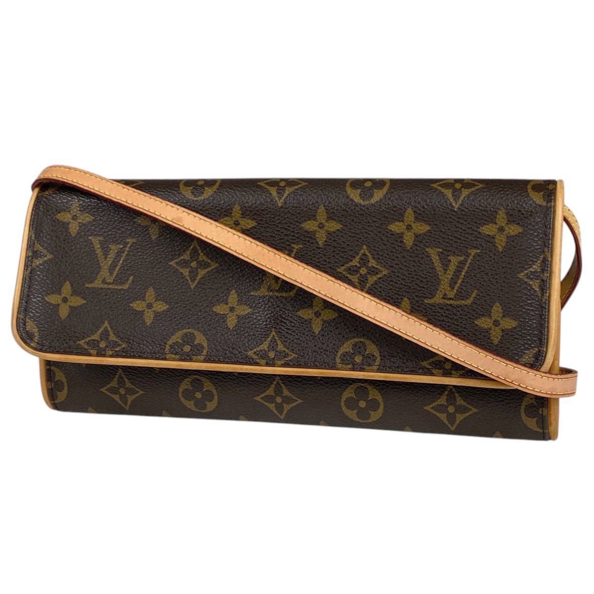 LOUIS VUITTON 付属品付き　ポシェットツイン GM 2WAY 本物 ルイヴィトン LOUIS VUITTON LV ポシェットツイン GM