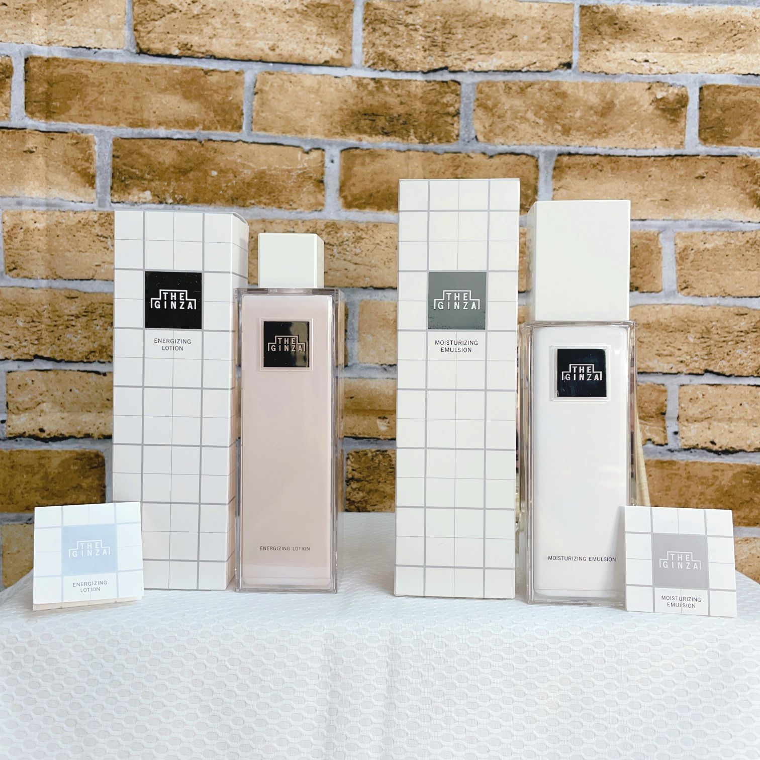 THE GINZA モイスチャライジング ローション & エマルジョン