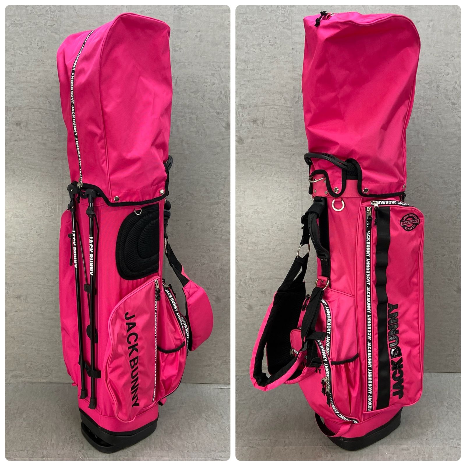 新作が早くも最安！ ジャックバニー ゴルフ用 レディース キャディバッグ スタンド式 JACK BUNNY バック アイテム
