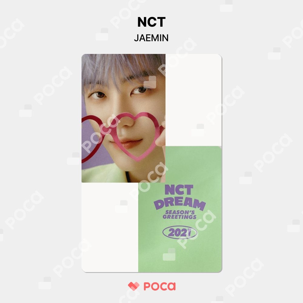 SEASON'S GREETINGS シーグリ ジミン トレカ NCT ジェミン トレカ 2021 SEASON'S GREETINGS KTOWN4U シーグリ