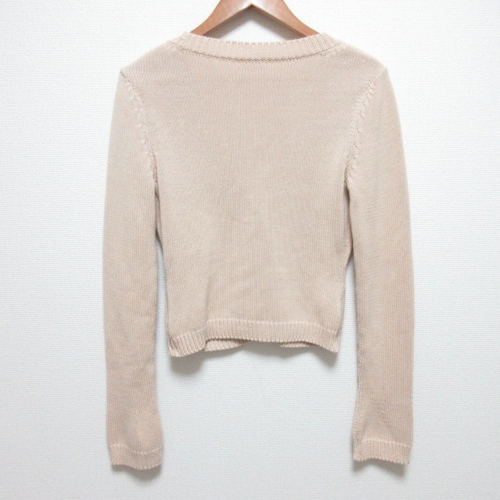美品 FOXEY フォクシー コットンニット サマーカーディガン