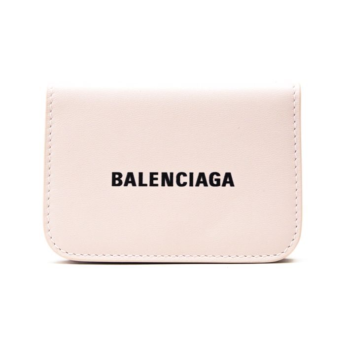 バレンシアガ BALENCIAGA キャッシュ ミニ ウォレット レザー 三つ折り