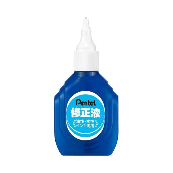 (まとめ) ぺんてる 修正液 油性・水性インキ両用 ZL1-WK 1セット（10
