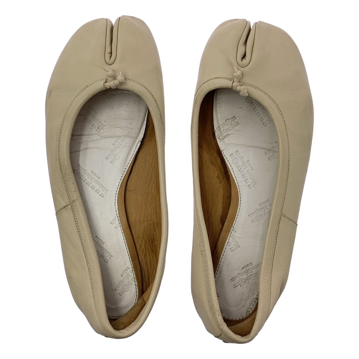 メゾンマルジェラ ベージュ バレーシューズ Maison Margiela / メゾン