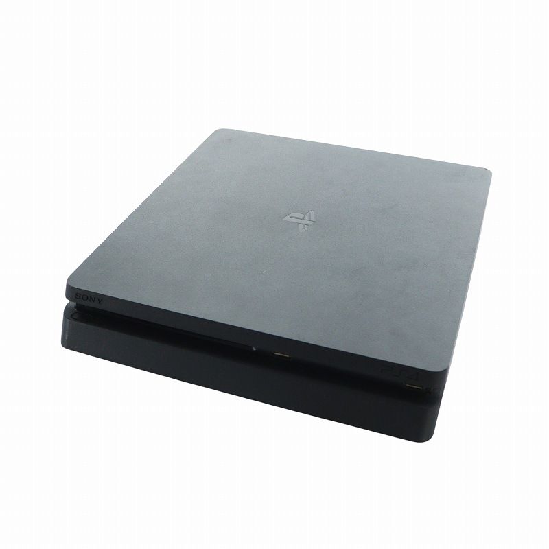 初期化動作確認済み　SONY ソニー PS4 CUH-2100A B01 500GB ジェット・ブラック 1A0702-052e/E4 PS4 本体 動作確認・初期化済 500GB CUH-2100AB01 箱付 ソニー CUH